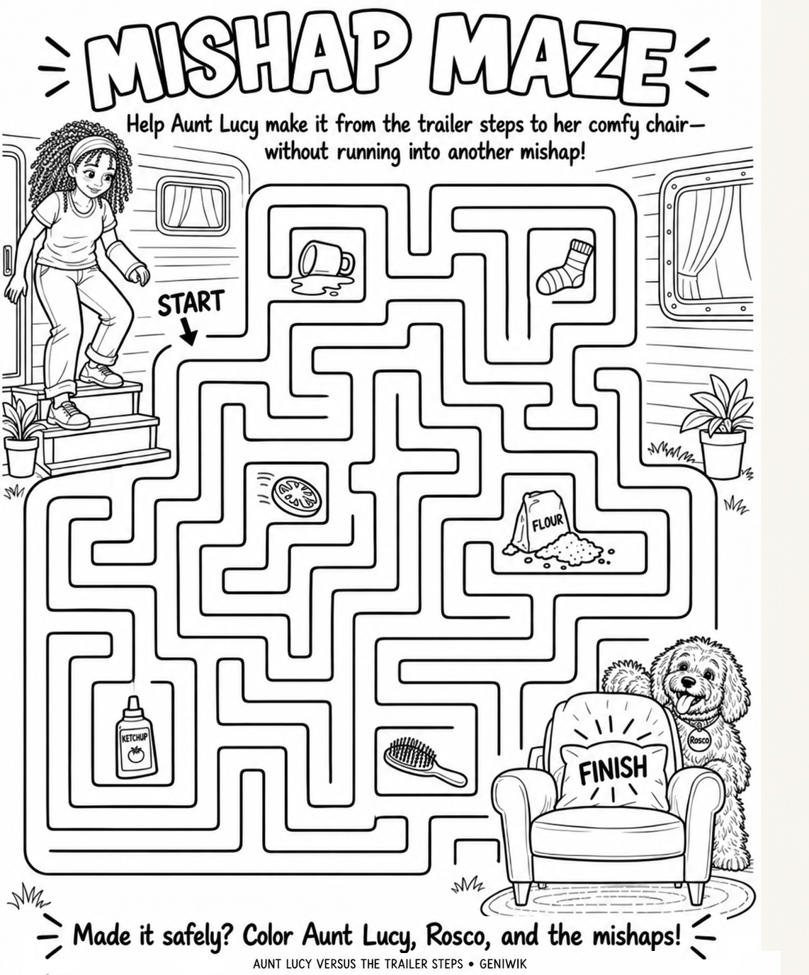 Preview of Mishap Maze