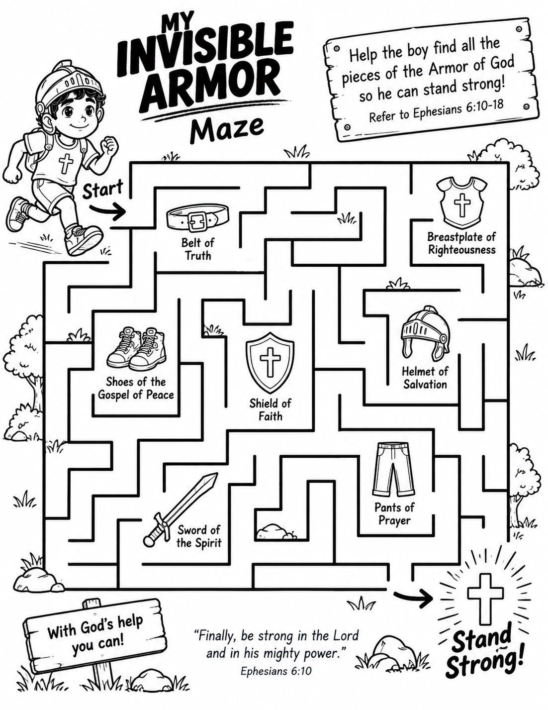 Preview of Armor Maze