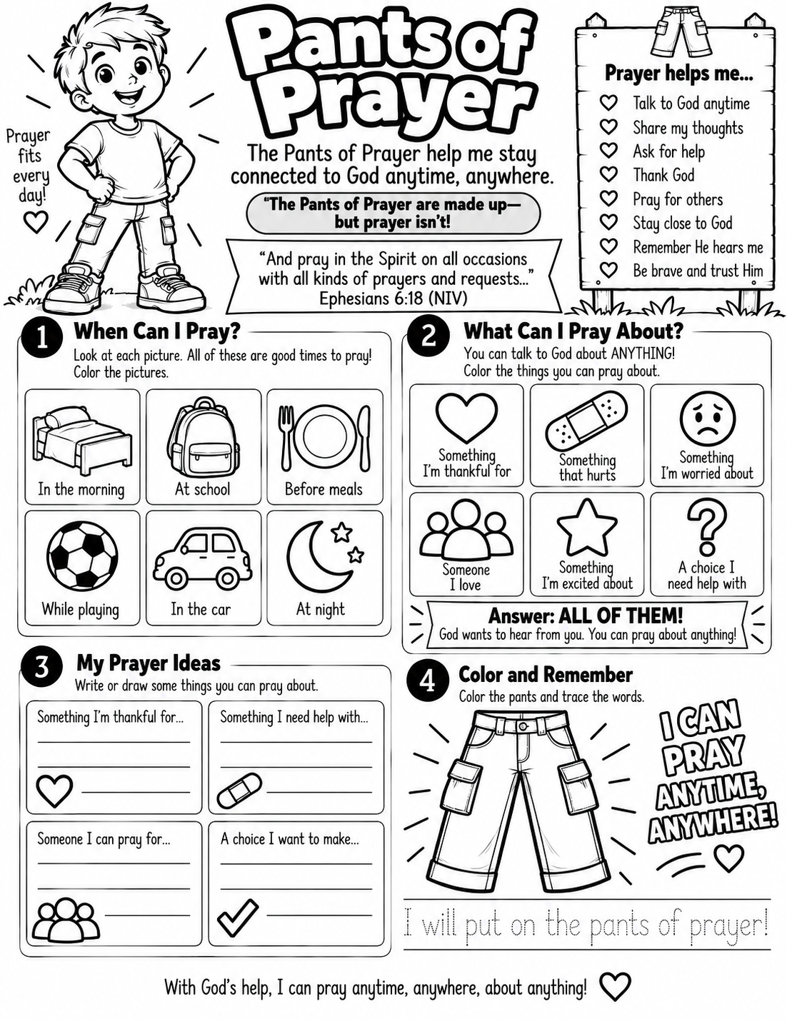 Preview of Pants of Prayer