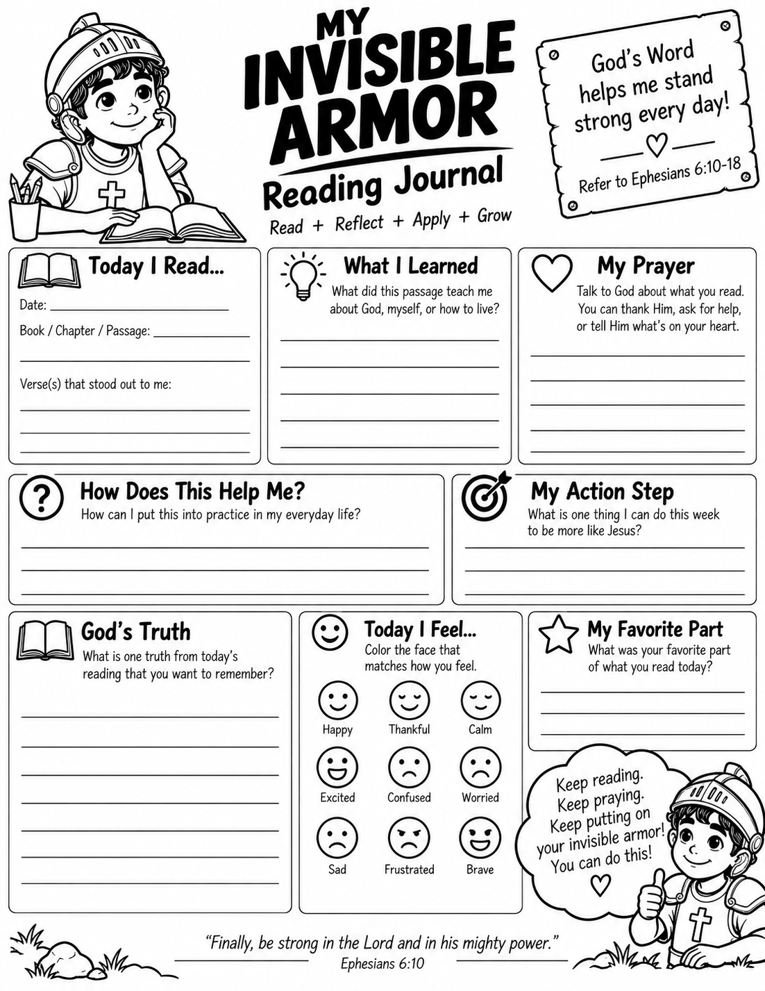Preview of Reading Journal