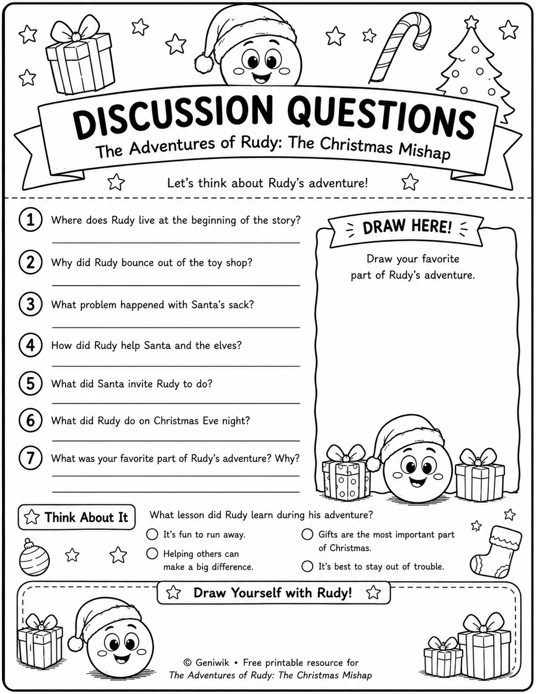 Preview of Rudy Discussion Questions