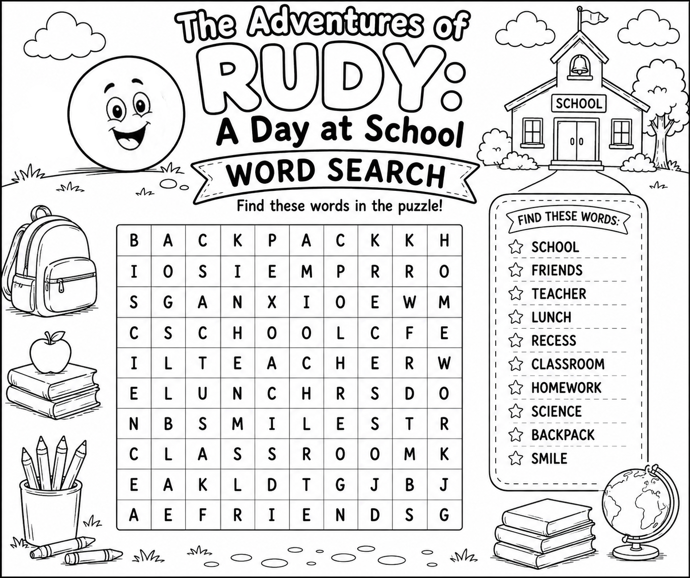 Preview of Rudy Word Search