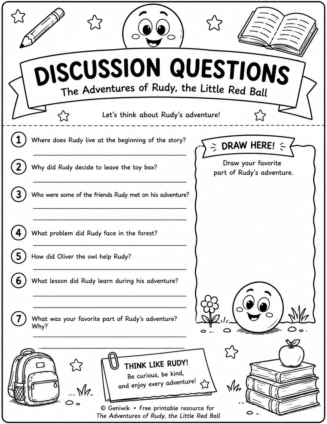 Preview of Rudy Discussion Questions