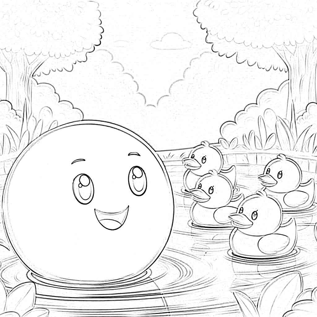 Preview of Rudy Meets the Ducklings