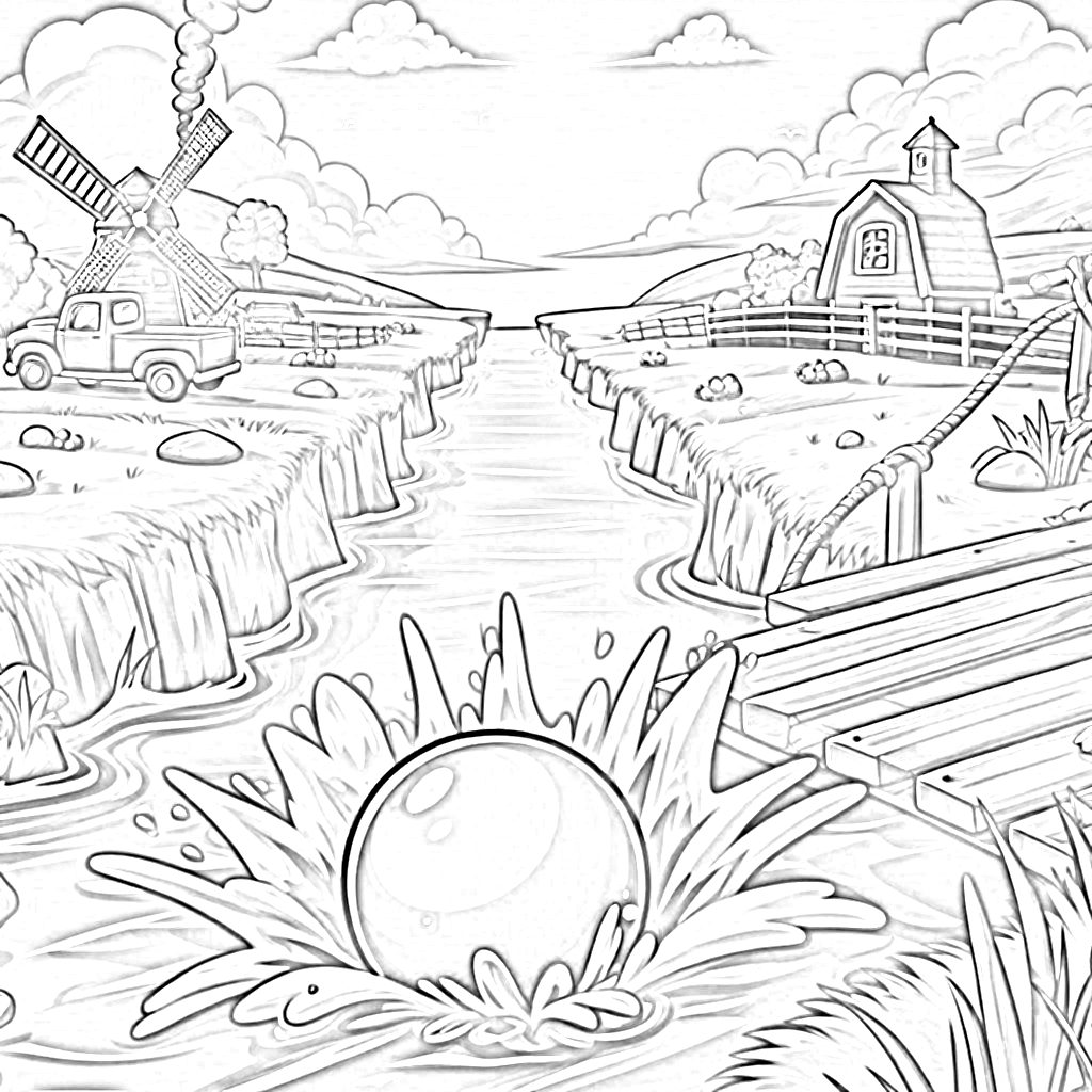 Preview of Rudy Falls into the Stream