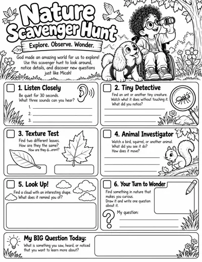 Preview of Scavenger Hunt