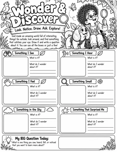 Preview of Wonder Activity