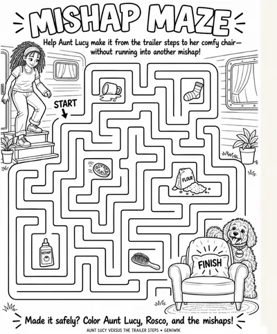 Preview of Mishap Maze
