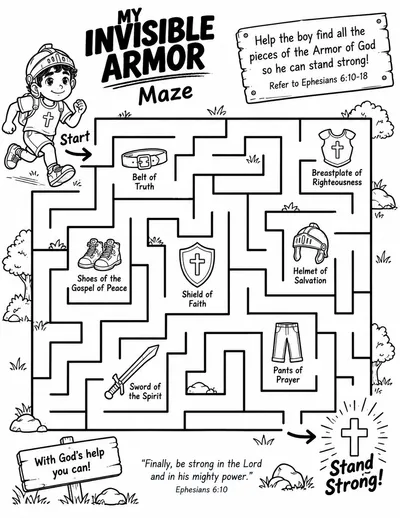 Preview of Armor Maze