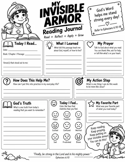 Preview of Reading Journal
