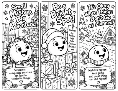 Preview of Bookmark Coloring Page