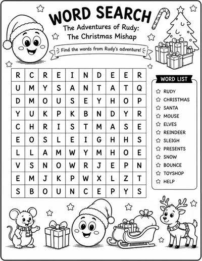 Preview of Rudy Word Search