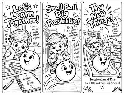 Preview of Bookmark Coloring Page