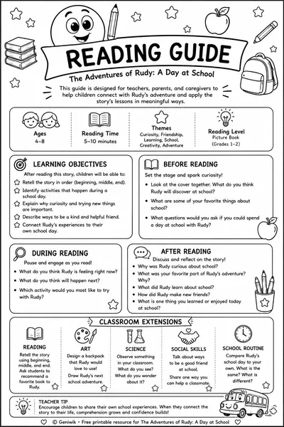 Preview of Rudy Reading Guide