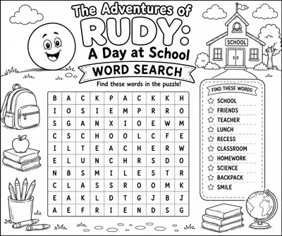 Preview of Rudy Word Search