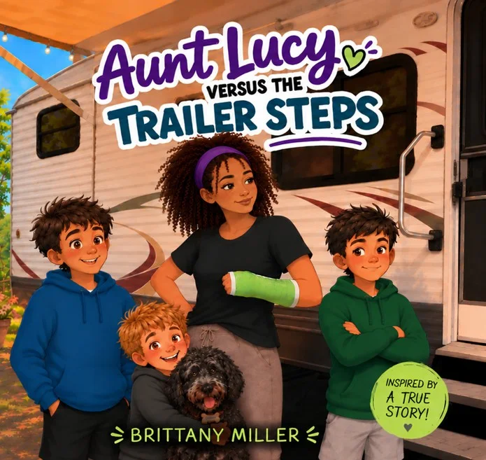 Cover of Aunt Lucy Versus the Trailer Steps