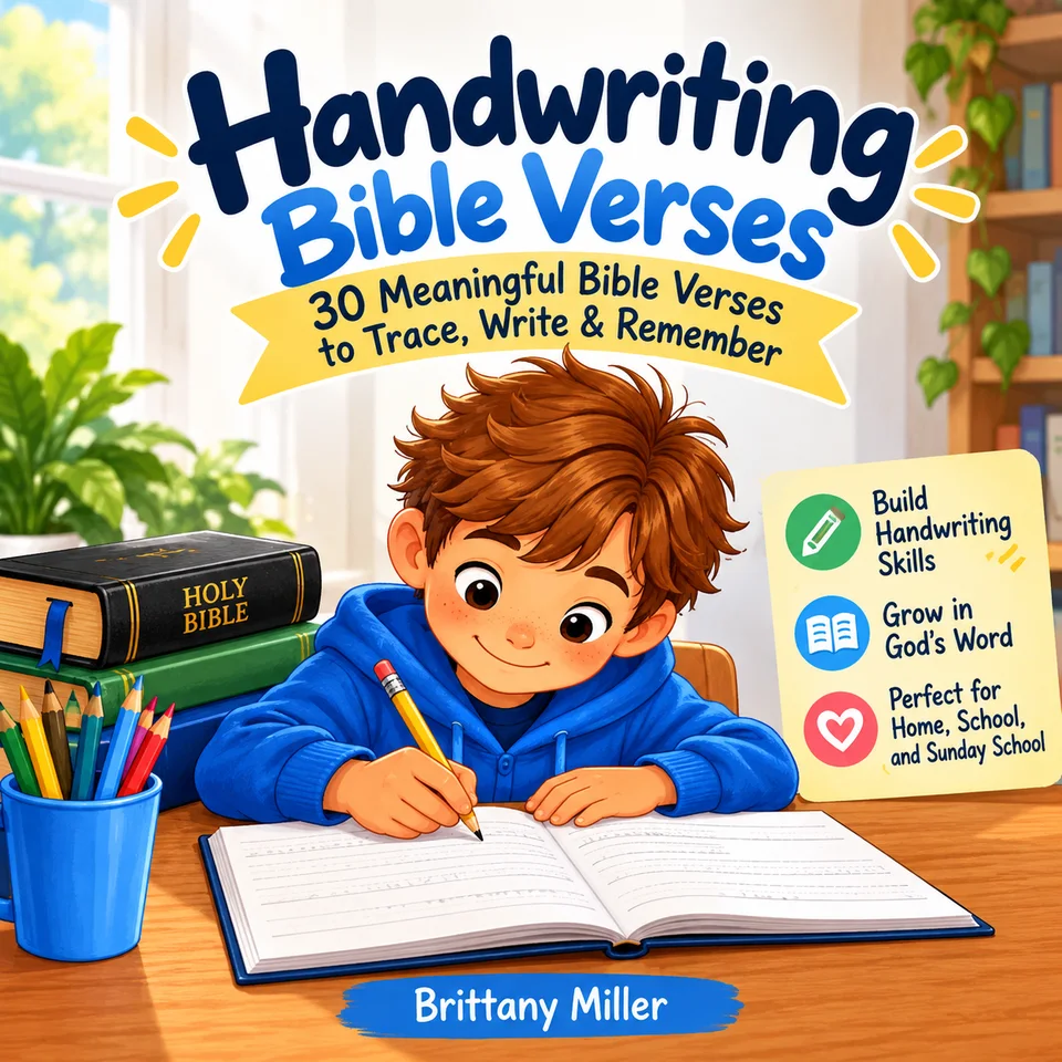 Cover of Handwriting Bible Verses