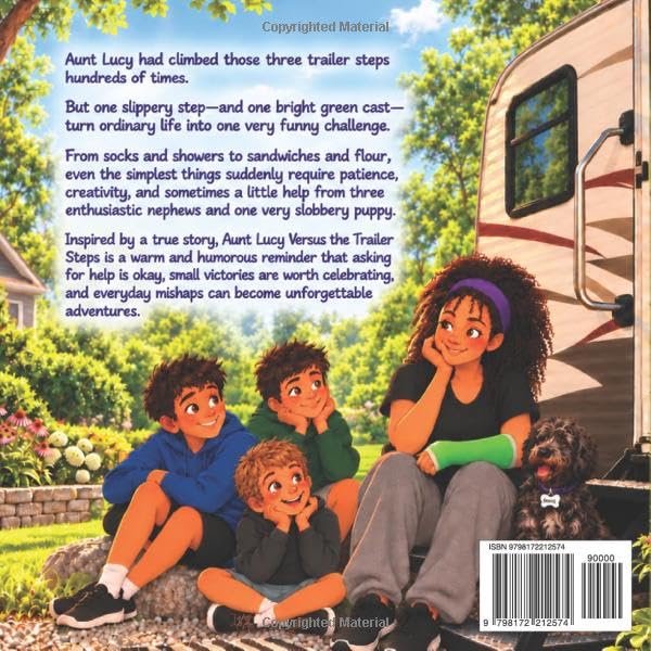 Aunt Lucy Versus the Trailer Steps back cover