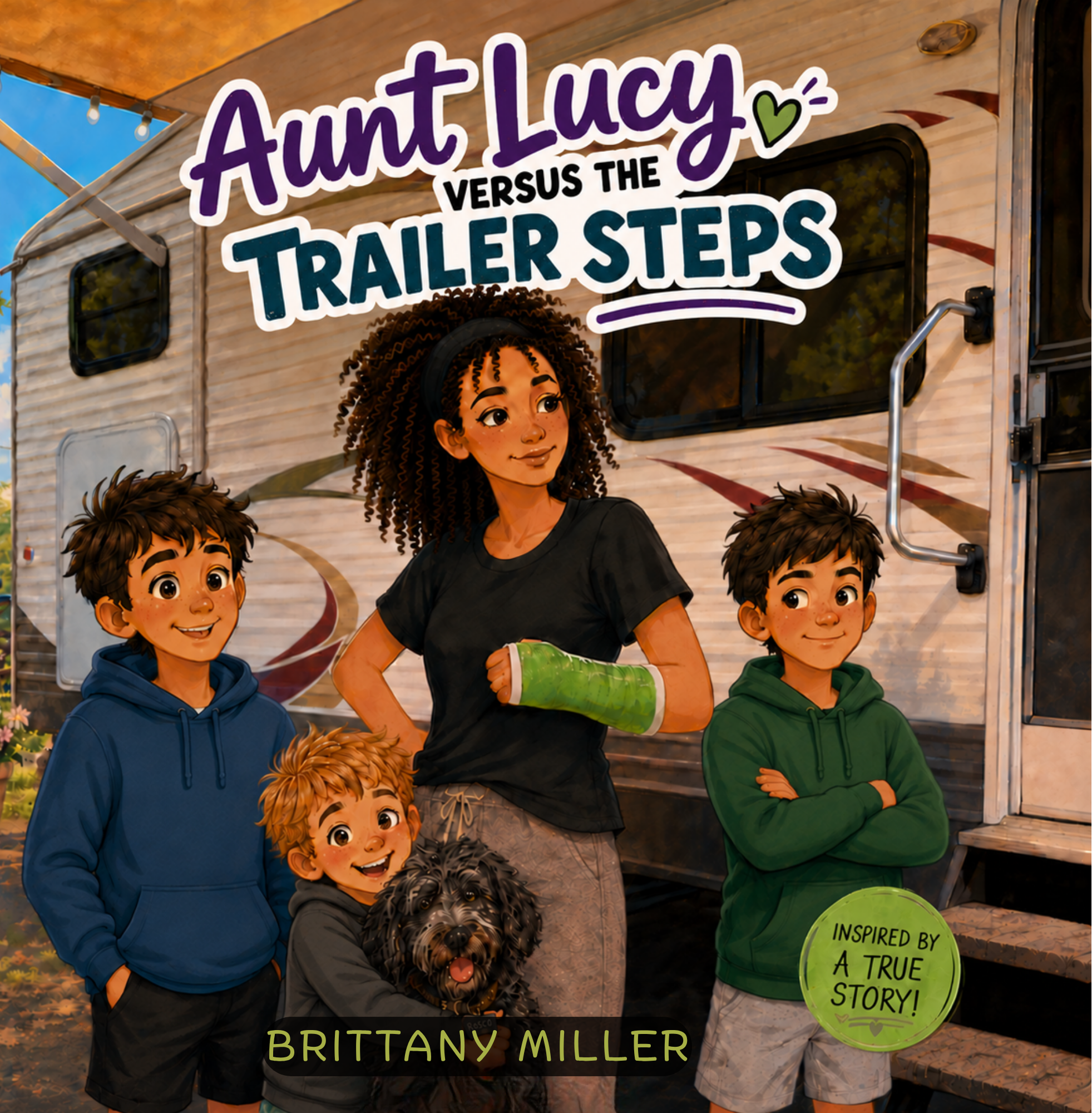 Cover of Aunt Lucy Versus the Trailer Steps