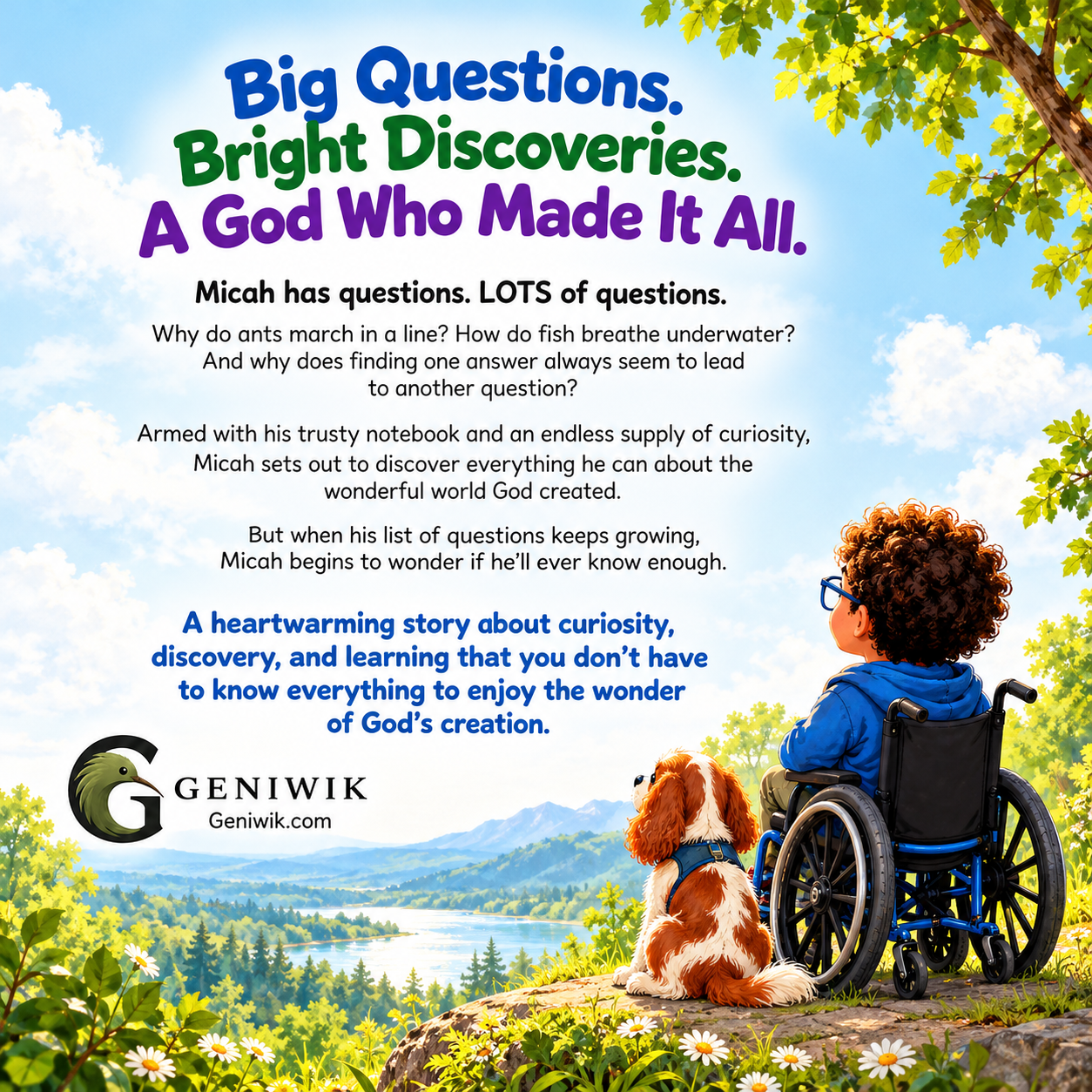 God Made Me Curious back cover